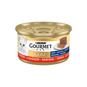 کنسرو غذای گربه گورمت با طعم گوشت گاو 85 گرم