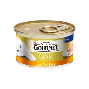 کنسرو غذای گربه گورمت با طعم گوشت بوقلمون 85 گرم