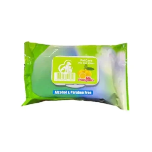 دستمال مرطوب مستر پنگوئن سگ و گربه رایحه لیمو 50 عددی Mr Panguin pet wet wipes lemon 50pcs