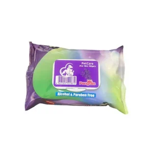 دستمال مرطوب مستر پنگوئن سگ و گربه رایحه لاوندر 50 عددی Mr Panguin pet wet wipes lavender 50pcs