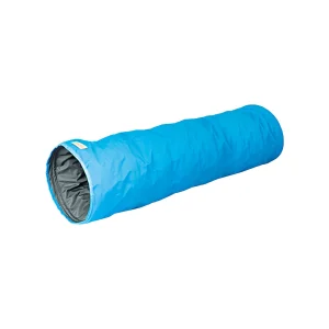 تونل گربه پارچه‌ای تک راهی با لایه صدا‌دار خش‌خش cat fabric tunnel single-way with crinkle sound