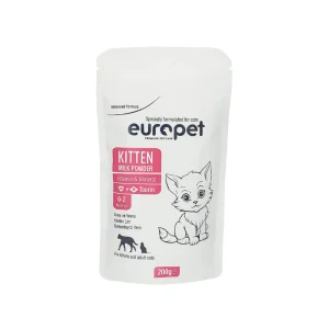 شیر خشک گربه یوروپت 200 گرمی Europet cat milk powder 200g
