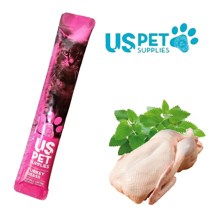 بستنی گربه یو اس پت طعم بوقلمون و کت نیپ