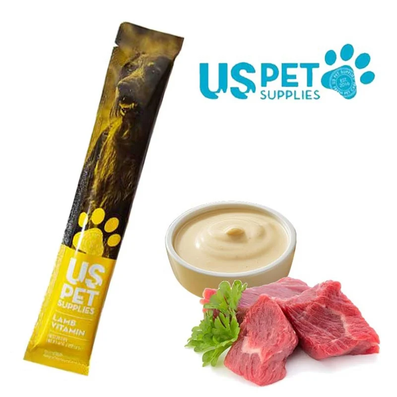 بستنی سگ یو اس پت با طعم بره و ویتامین ۱۷ گرم US Pet Dog Ice Cream Lamb and Vitamin 17g
