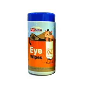 دستمال مرطوب چشم سگ و گربه پت آلپین 94 برگی Pet Alpin eye wipe for dogs and cats 94 pcs
