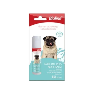 بالم نرم کننده بینی حیوانات خانگی بایولاین 17 گرم Bioline pet nose balm 17g