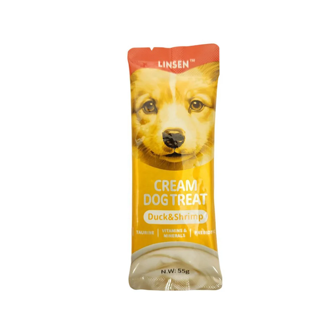 بستنی سگ یو اس پت طعم اردک و میگو ۵۵ گرم US Pet Dog Ice Cream Duck and Shrimp 55g