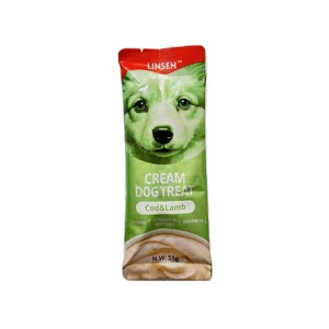 بستنی سگ یو اس پت ماهی کاد و بره ۵۵ گرم US Pet Dog Ice Cream Cod and Lamb 55g