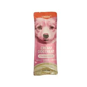 بستنی سگ یو اس پت مرغ و کریل ۵۵ گرم US Pet Dog Ice Cream Chicken and Krill 55g