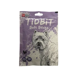 غذای تشویقی سگ تیدبیت مدل مرغ ۶۵ گرم TIDBIT Dog Treat Chicken Flavor 65g