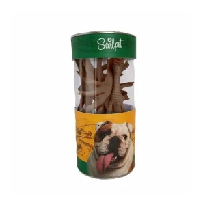 تشویقی سگ سویل پای مرغ بسته ۱۰ عددی SevilPet Natural Chicken Feet Snack for Dogs 10 pcs