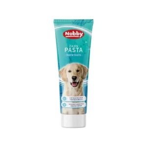 خمیر دندان سگ نوبی با طعم نعنا Nobby dog toothpaste mint 100g