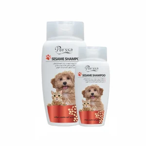 شامپو کنجد حیوانات پرسا ۲۵۰ میلی‌لیتر Perssa sesame shampoo for pets 250ml شامپو کنجد حیوانات پرسا ۵۰۰ میلی‌لیتر Perssa sesame shampoo for pets 500ml