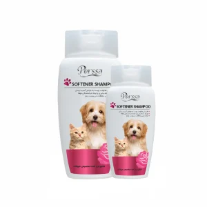 شامپو نرم‌کننده حیوانات پرسا ۲۵۰ میلی‌لیتر Perssa softener shampoo for pets 250ml شامپو نرم‌کننده حیوانات پرسا ۵۰۰ میلی‌لیتر Perssa softener shampoo for pets 500ml