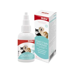 قطره تمیزکننده چشم سگ و گربه و جوندگان بایولاین 50 میلی لیتر Bioline eye care for dogs cats rodents 50ml