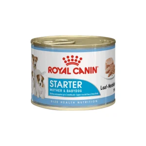 کنسرو غذای مادر و توله سگ رویال کنین ۱۹۵ گرم Royal Canin starter mother and babydog 195g