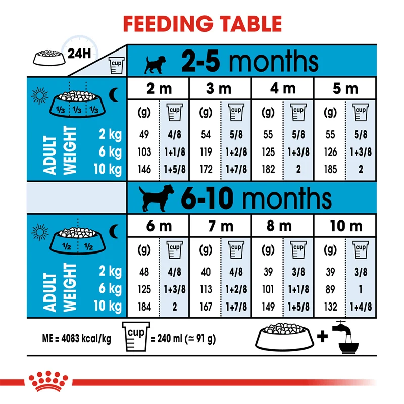 غذای خشک توله سگ نژاد کوچک رویال کنین Royal Canin Mini Puppy وزن 1 کیلوگرم