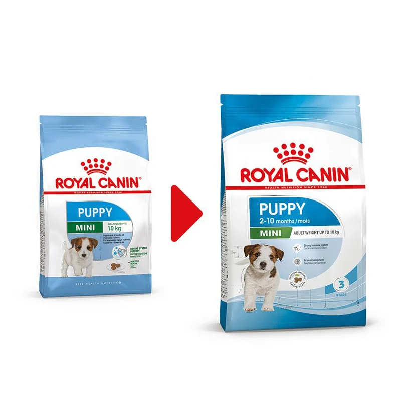 غذای خشک توله سگ نژاد کوچک رویال کنین Royal Canin Mini Puppy وزن 1 کیلوگرم