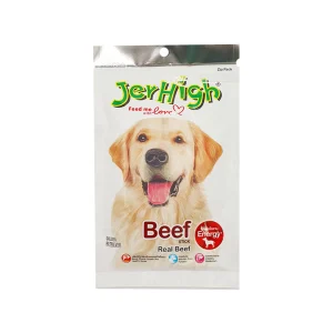 عکس تشویقی سگ جرهای Jerhigh Stick Beef طعم گوشت گاو وزن 60 گرم – PetYar