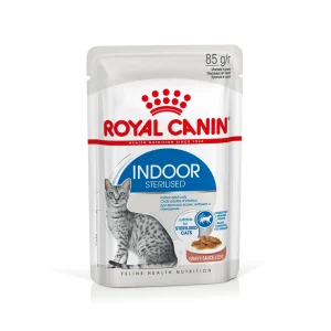 عکس پوچ گربه ایندور استریلایزد رویال کنین Royal Canin Indoor Sterilised Gravy – PetYar