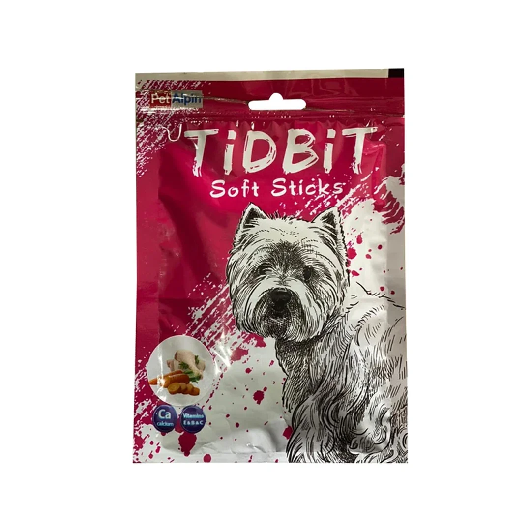 غذای تشویقی سگ تیدبیت با طعمهای مختلف – بسته 10 عددی