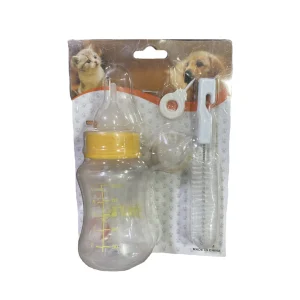 عکس ست شیشه شیر سگ و گربه نوزاد – حجم 150 میلی‌لیتر – PetYar