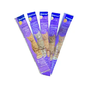 عکس بستنی لیسیدنی گربه وینستون – طعمهای مختلف – PetYar