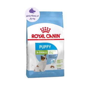 عکس غذای خشک توله سگ نژاد خیلی کوچک رویال کنین Puppy X-Small وزن 1 کیلوگرم – PetYar