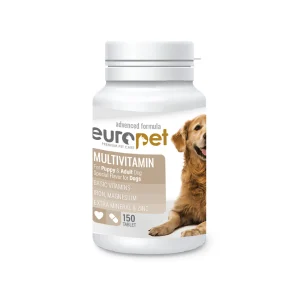 عکس مولتی ویتامین سگ یوروپت – 150 عددی – PetYar