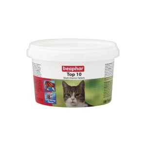 عکس قرص مولتی ویتامین گربه بیفار Top 10 – بسته 180 عددی