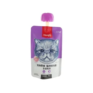عکس پودینگ گربه ونپی طعم ماهی تن ۹۰ گرمی – PetYar