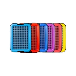 عکس ظرف دستشویی سگ هپی پت مدل هاچیکو پایه‌دار – سایز کوچک 49×36 سانتی‌متر