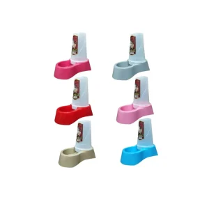 عکس ظرف آب و غذای مخزن دار سگ و گربه برند اسکارلت