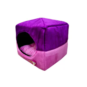 عکس جای خواب سگ و گربه مدل سه‌حالته – ۴۵×۵۵×۵۵ سانتی‌متر