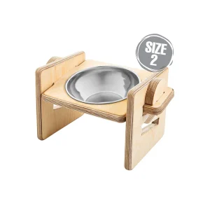 عکس ظرف غذای کامپلای وود نیناپت سایز ۲ مدل پلیت