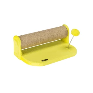 عکس اسکرچر گربه برند نیناپت مدل رولی رنگ زرد