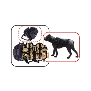 عکس قلاده کتفی سگ مدل بوگارت – سایزبندی L / XL / XXL