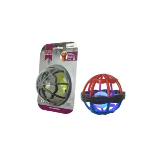 عکس اسباب‌بازی سگ و گربه برند اسکارلت مدل توپ چراغ‌دار Universe Ball