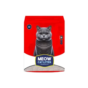 عکس خاک گربه Meo Cat مدل گرانول سوپرکلامپ معطر وزن 10 کیلوگرم