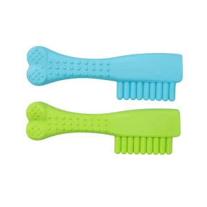 عکس اسباب‌بازی دندانی سگ مدل شانه یک‌طرفه