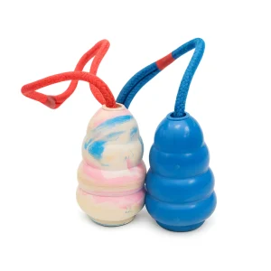 عکس دوم اسباب‌بازی دندانی سگ فین‌پت مدل کندو طناب‌دار