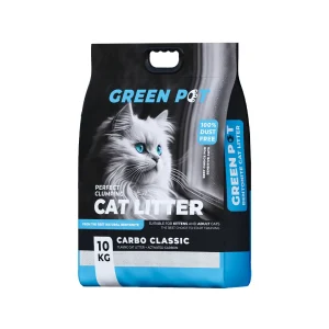 عکس خاک گربه گرانولی گربه گرین پِت مدل کلاسیک کربنی ساده – ۱۰ کیلوگرم
