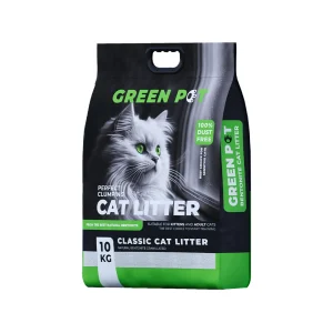 عکس خاک گربه گرانولی گربه گرین پِت مدل کلاسیک ساده – ۱۰ کیلوگرم