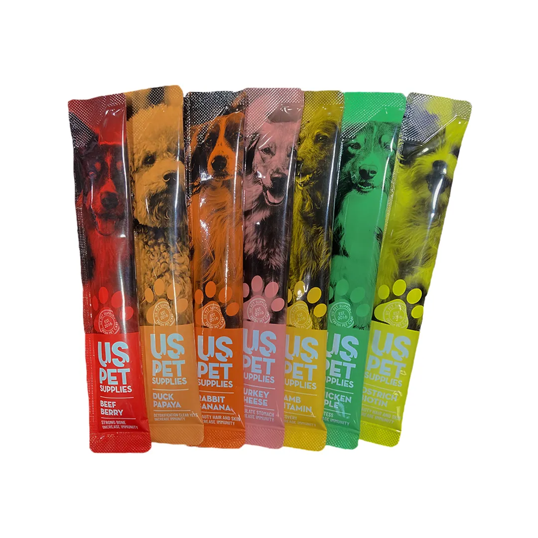 عکس بستنی سگ US Pet مدل ترکیبی چند طعم – 17 گرم